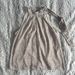 Leopard Print Sleeveless Top